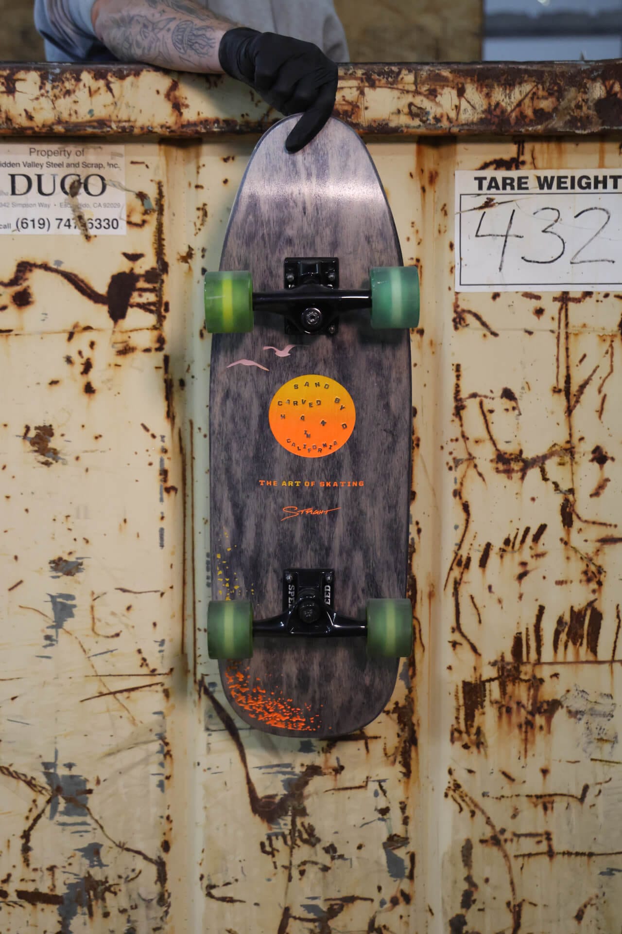 Golden Hora Grey Stain (Full Carve) - Image 2