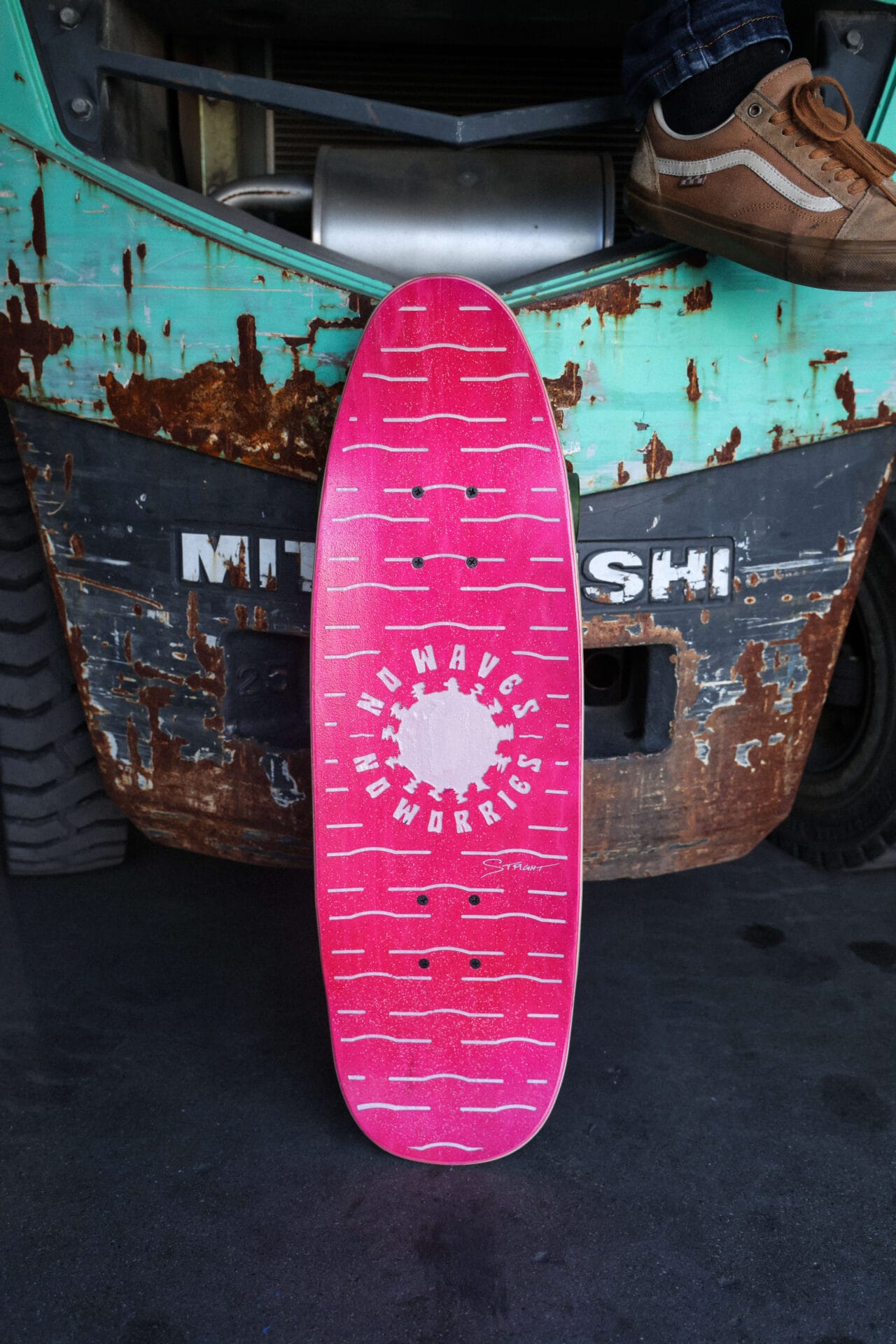 Pink Playa Pink Stain (Full Carve)